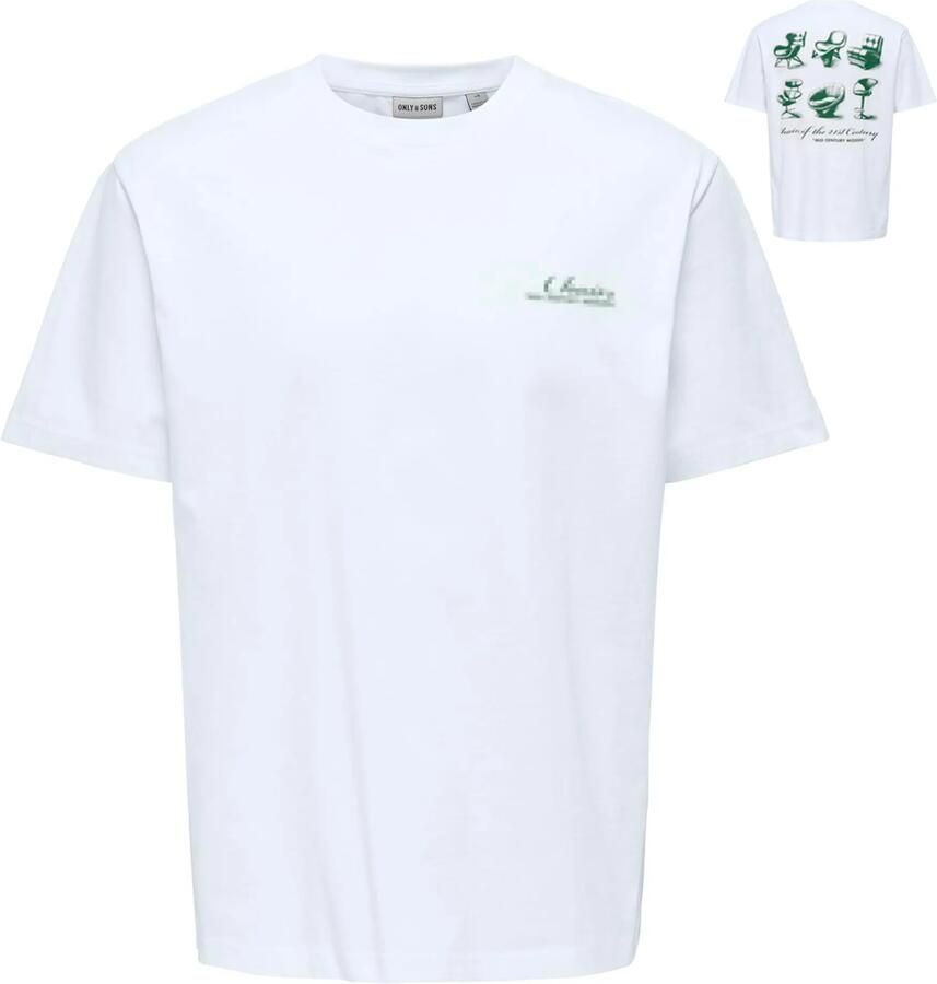Only & Sons Fred Life Relaxed Print Shirt Heren - Foto 3