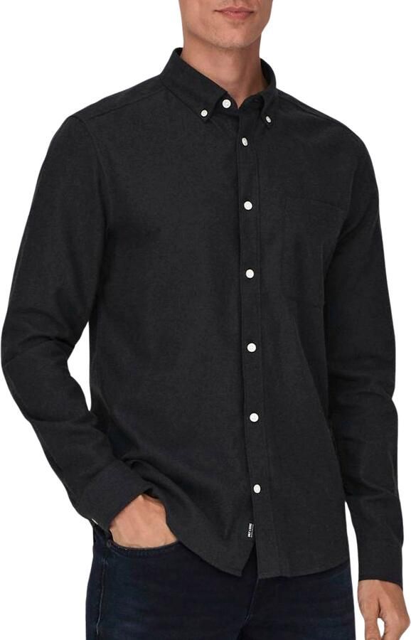 ONLY & SONS Overhemd met lange mouwen ONSGUDMUND SLIM 1-PKT SOLID SHIRT NOOS - Foto 6