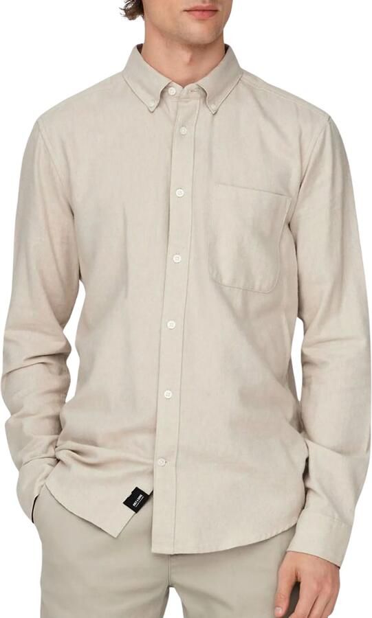 ONLY & SONS Overhemd met lange mouwen ONSGUDMUND SLIM 1-PKT SOLID SHIRT NOOS - Foto 8