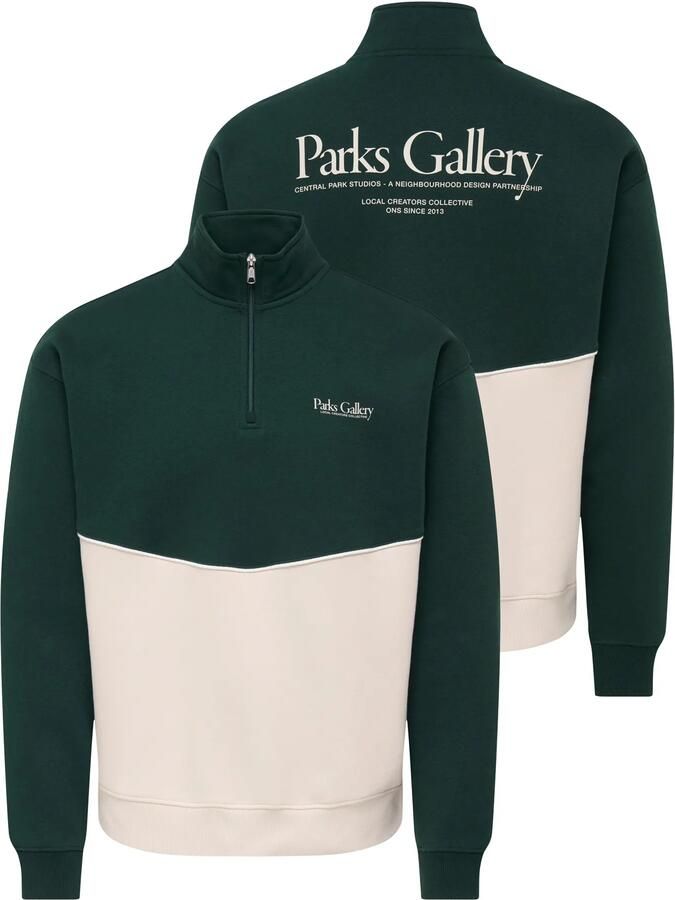 Only & Sons Ceres Relaxed Half Zip Parks High Neck