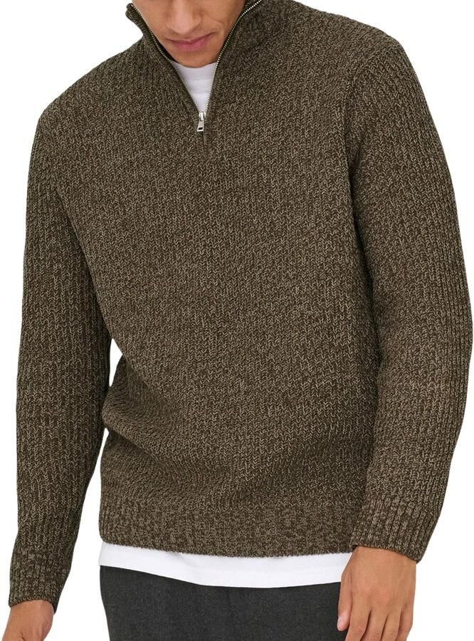 Only & Sons Join High Neck Knit Sweater Heren