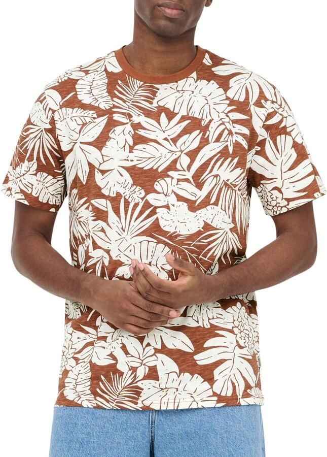 Only & Sons Perry Life Regular Leaf AOP Shirt Heren - Foto 4
