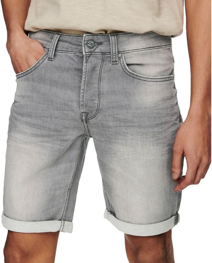 ONLY & SONS Jeansshort ONSPLY LIGHT BLUE 5189 SHORTS DNM NOOS - Foto 6