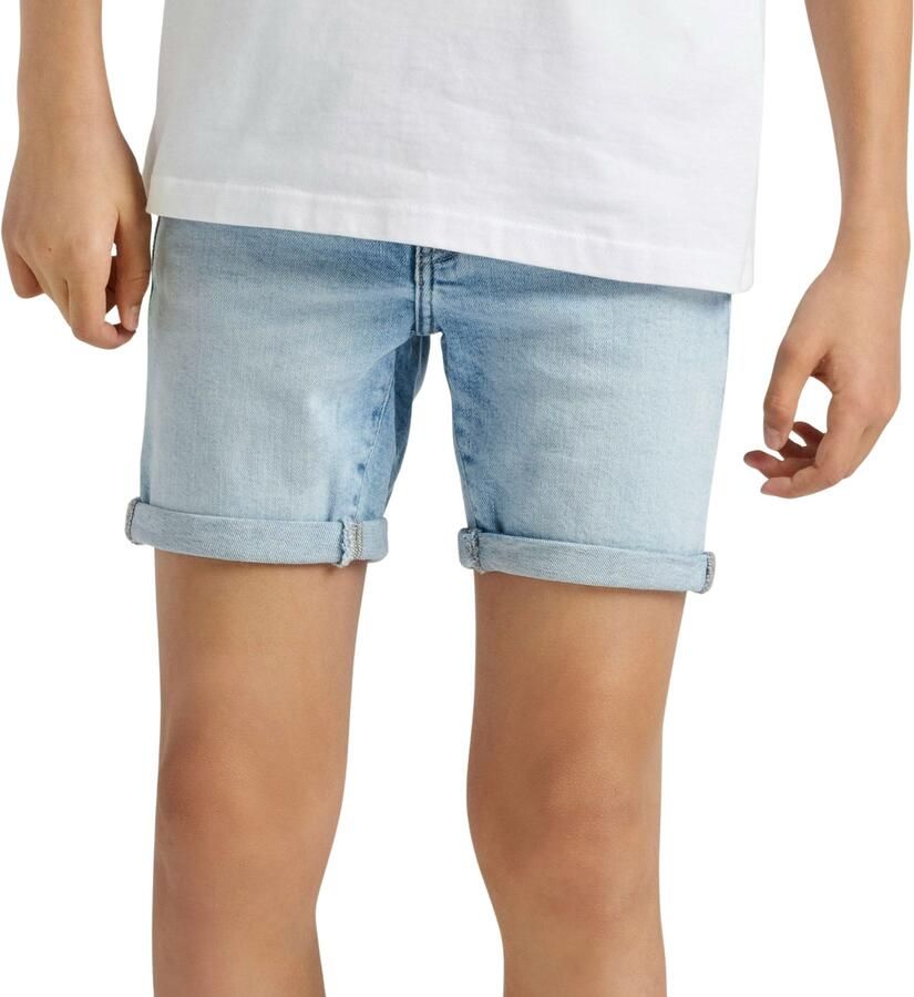 ONLY & SONS JUNIOR regular denim short light blue denim - Foto 4