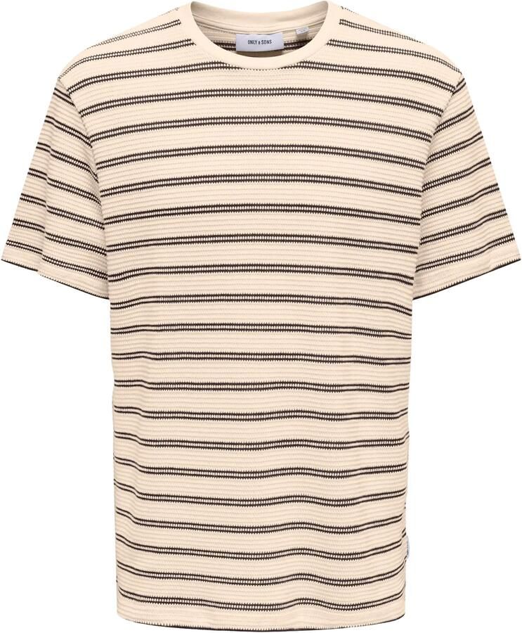 Only & Sons Sian Regular Striped SS Shirt Heren