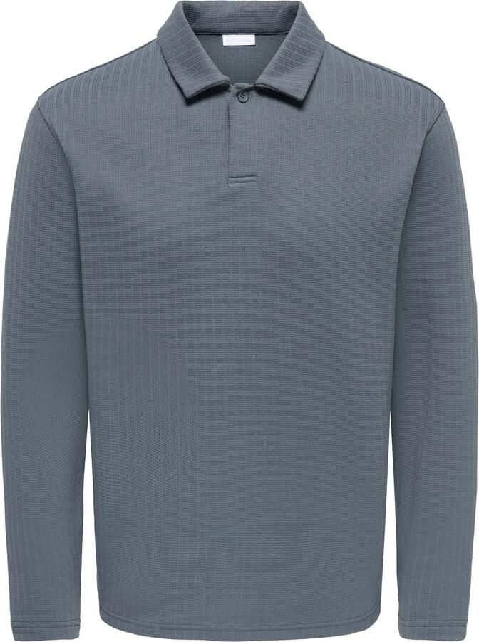 ONLY & SONS regular fit polo turbulence