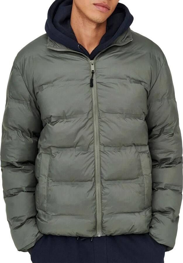 Only & Sons Union Seamless Life Puffer Jas Heren