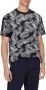 ONLY & SONS regular fit T-shirt ONSPERRY met all over print dark navy - Thumbnail 2