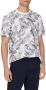 ONLY & SONS regular fit T-shirt ONSPERRY met all over print bright white - Thumbnail 2