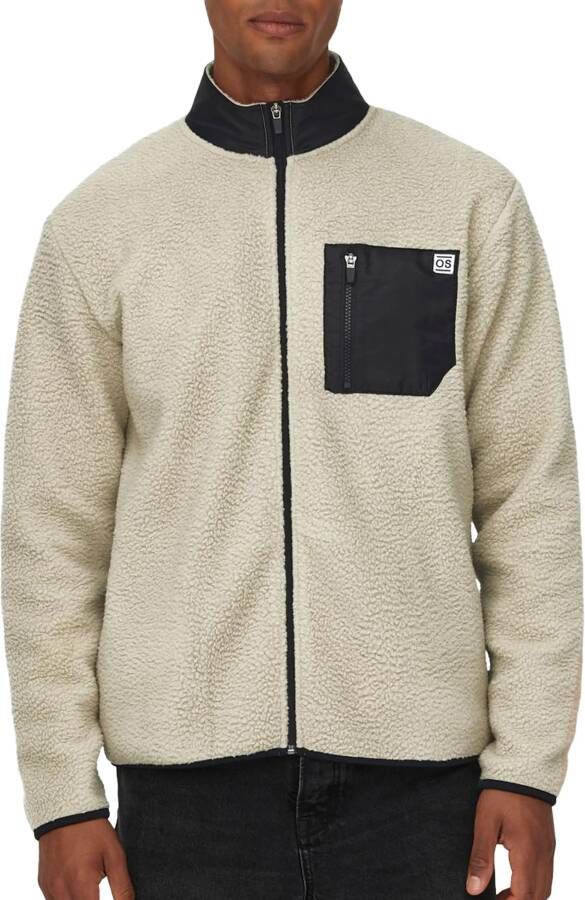 Only & Sons Teddy Vest Heren