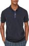 ONLY & SONS slim fit polo ONSTRAVIS dark navy - Thumbnail 2
