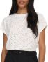 Only Regular fit T-shirt met etskanteffect model 'SMILLA' - Thumbnail 4