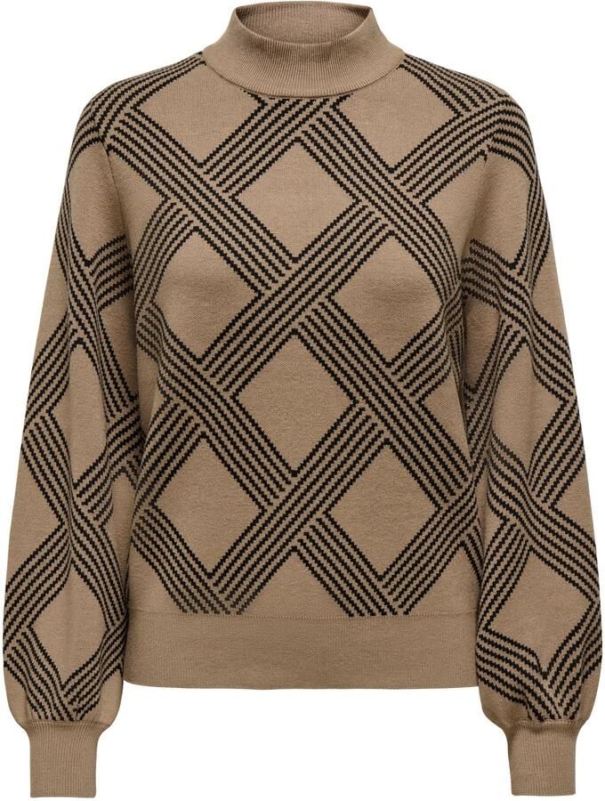 Only Regular fit gebreide pullover van viscosemix model 'ANNY'