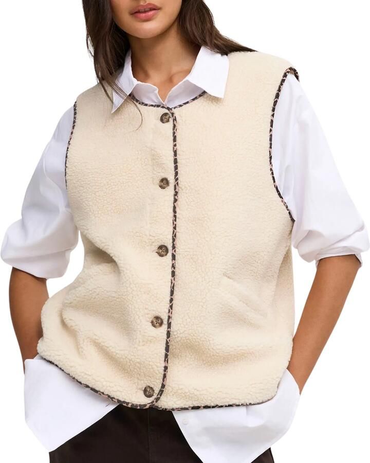 Only Baby Life Teddy Vest Dames