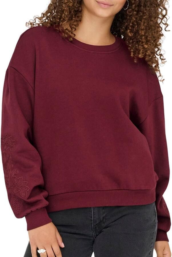 Only Brooklyn Embroidery Box Sweater Dames