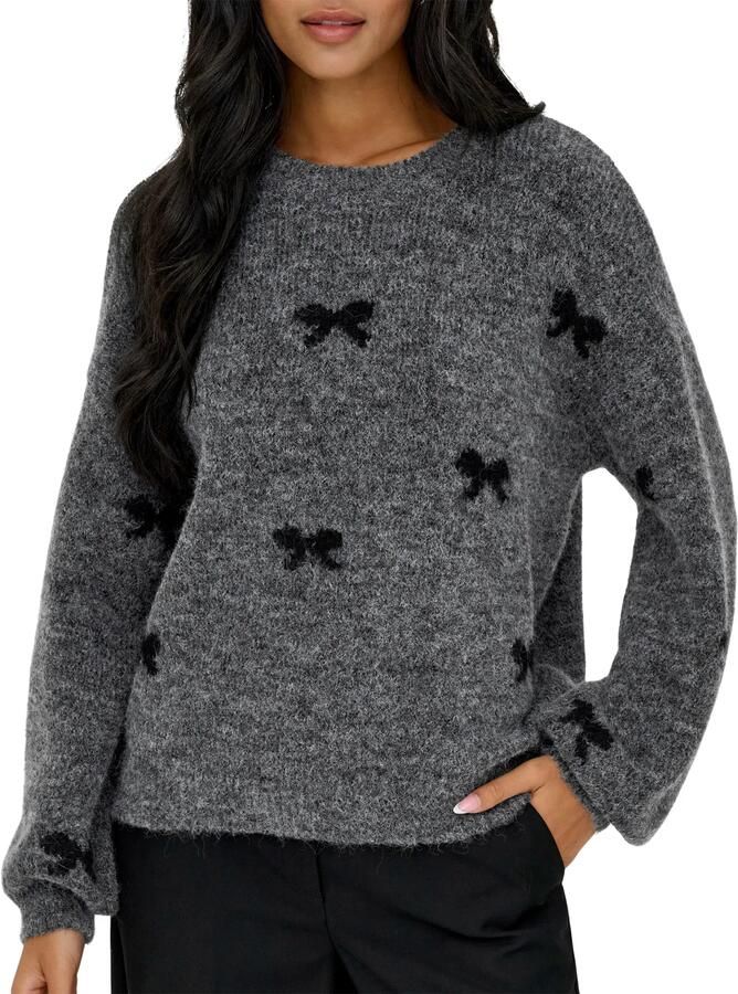 Only Relaxed fit gebreide pullover met wol model 'BRUNHILDA LIFE'