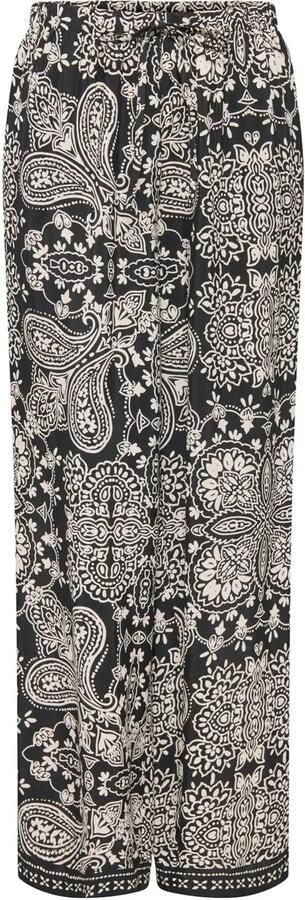 Only Loose fit wijdte broek van pure viscose model 'EMZA AJA' - Foto 2