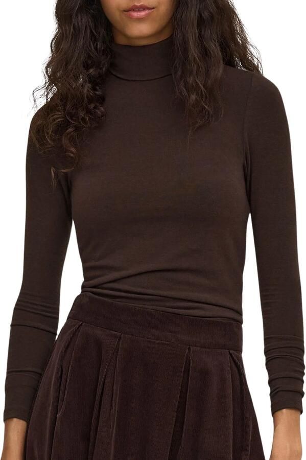 Only Regular fit shirt met lange mouwen met viscose model 'GLAMOUR' - Foto 4