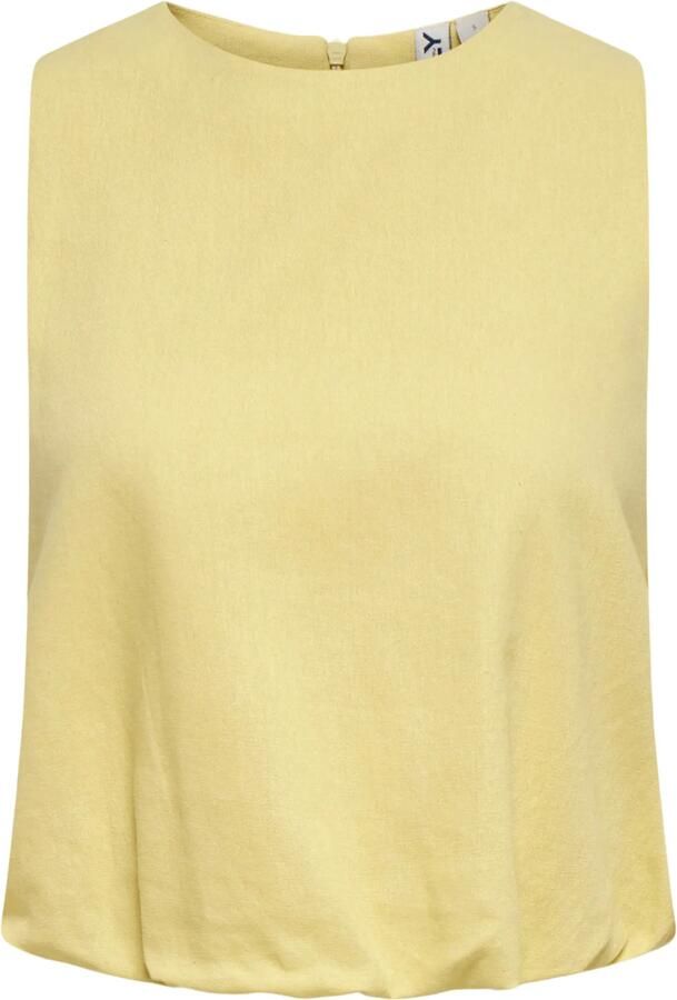 Only Goa Balon Linen Top Dames