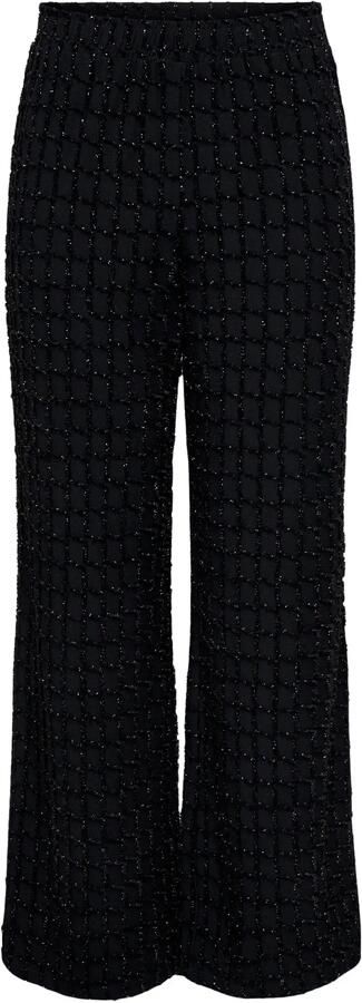 Only Ines Life Wid Glitter Broek Dames