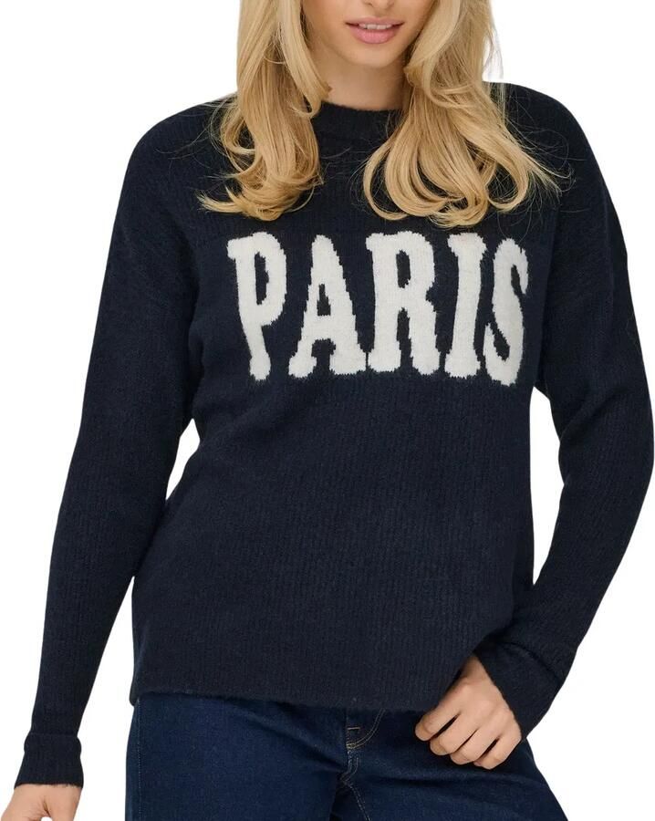 Only Regular fit gebreide pullover met wol model 'JERICO'