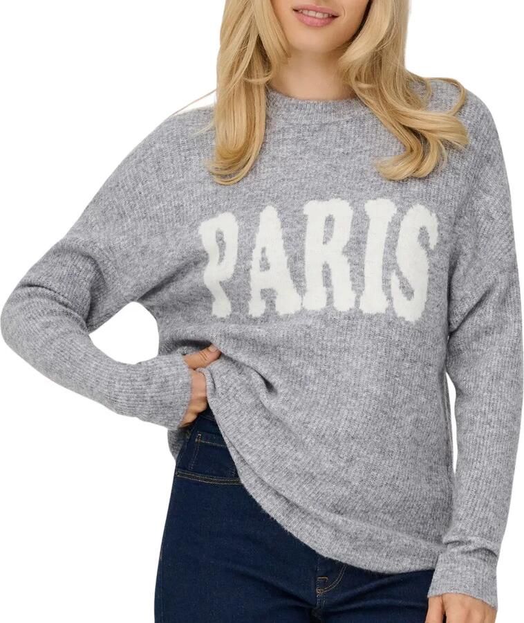 Only Regular fit gebreide pullover met wol model 'JERICO'