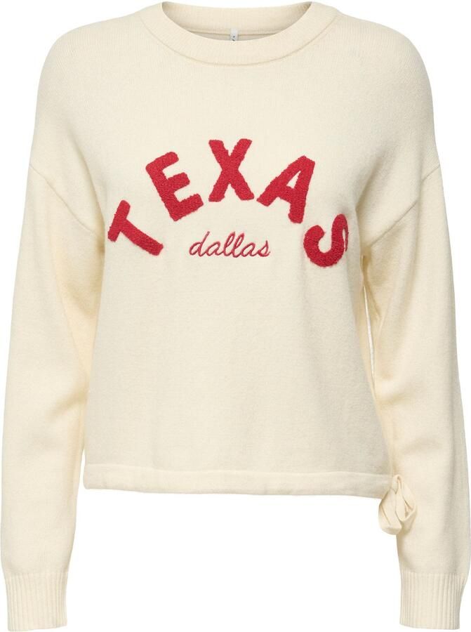 Only Katia Text Sweater Dames