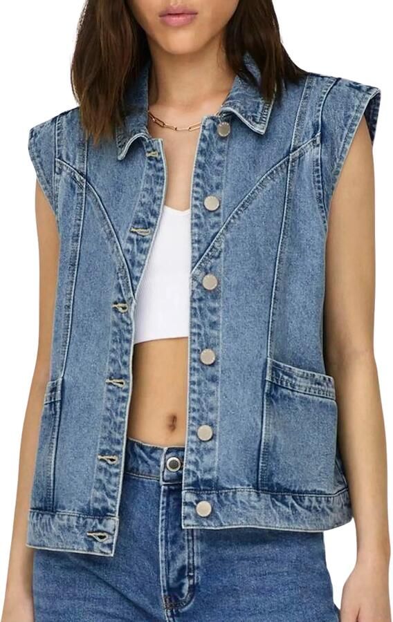 Only Jeansgilet ONLKENNEDY SL DNM WAISTCOAT BJ NOOS