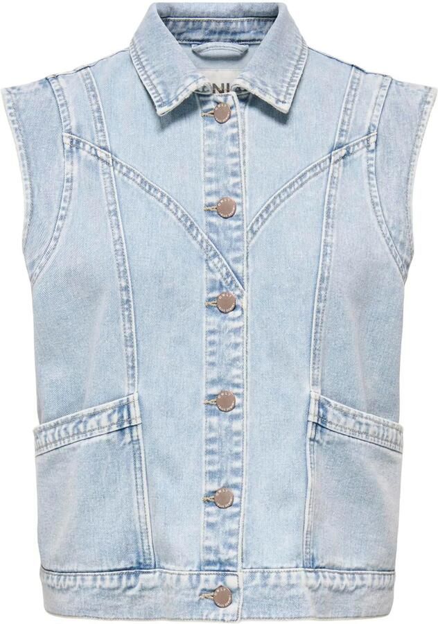 Only Kennedy Denim Gilet Dames