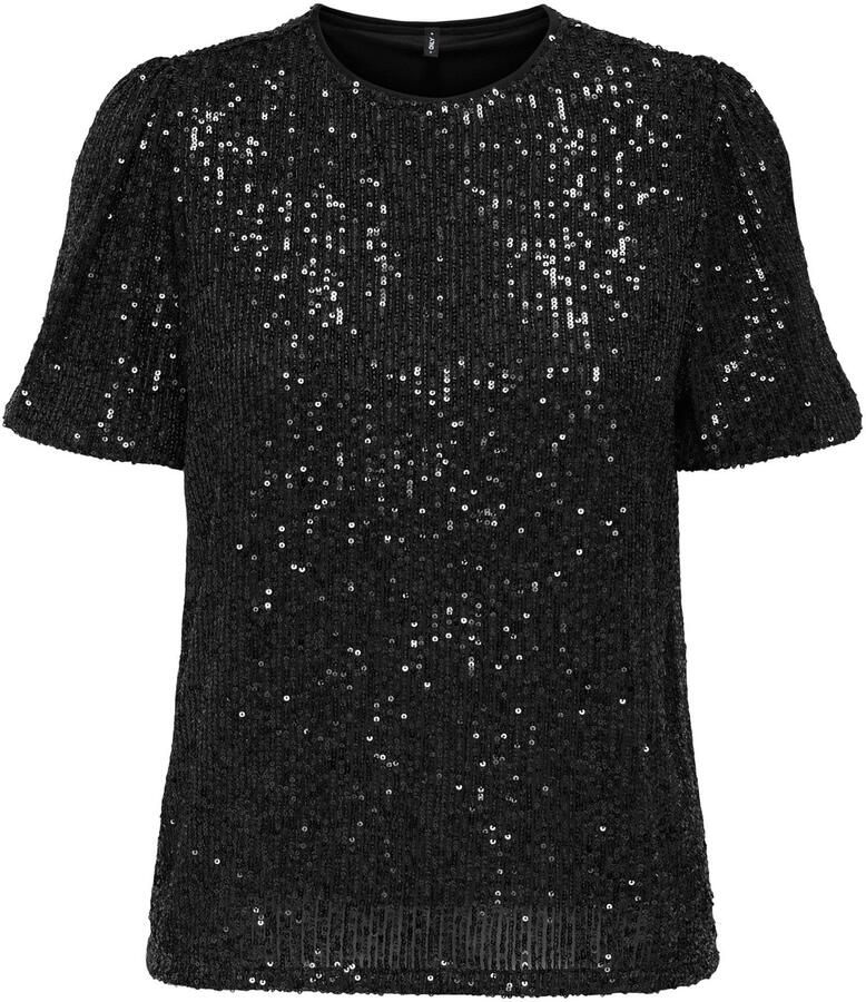 Only Lana Loose Sequins Top Dames