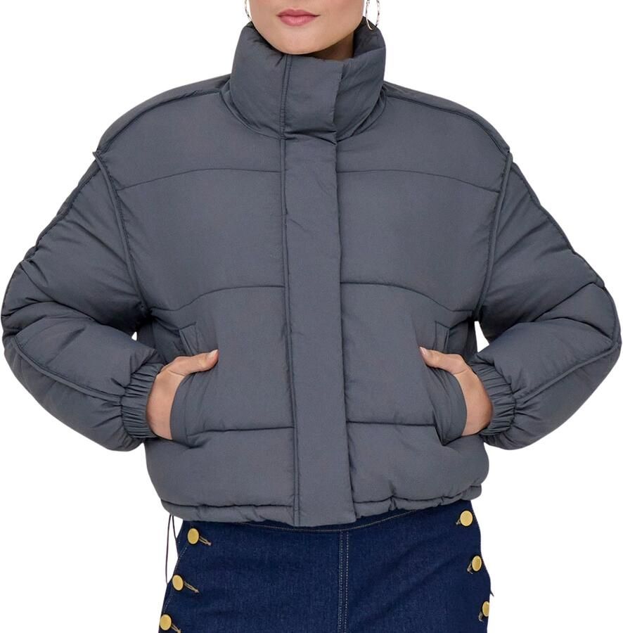Only Lellie Short Puffer Winterjas Dames