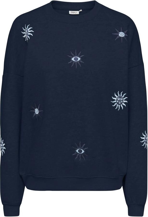 Only Lyn Embroidery Box Sweater Dames