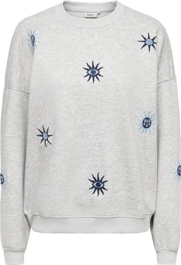 Only Lyn Embroidery Box Sweater Dames