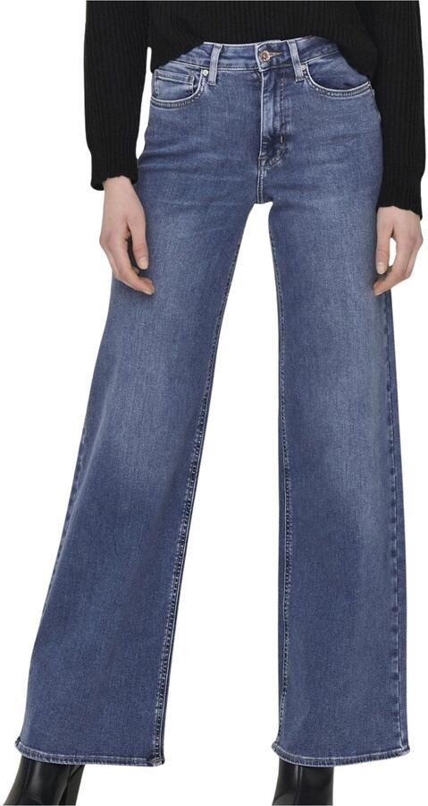 Only Bootcut Jeans ONLMADISON BLUSH HW WIDE DNM DOT372 NOOS 15282980 - Foto 10