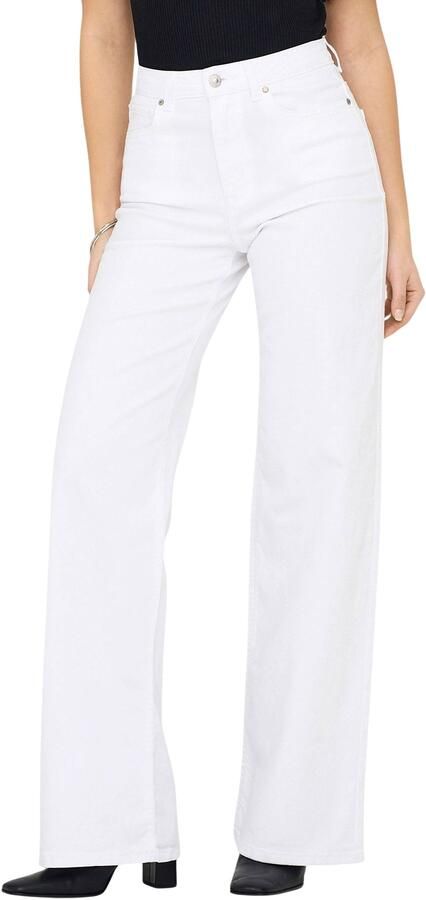 Only High-waist jeans ONLMADISON BLUSH HW WIDE DNM CRO NOOS - Foto 11