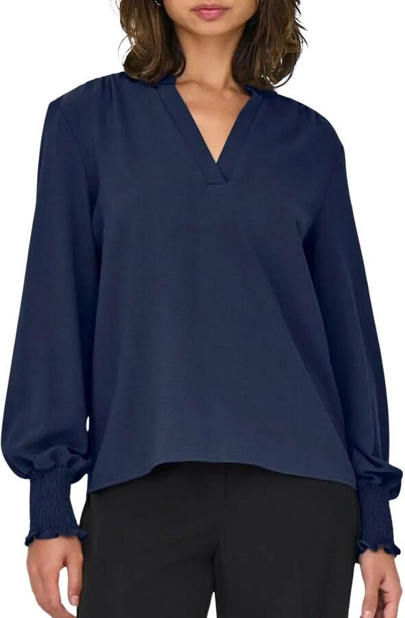ONLY blousetop donkerblauw - Foto 3