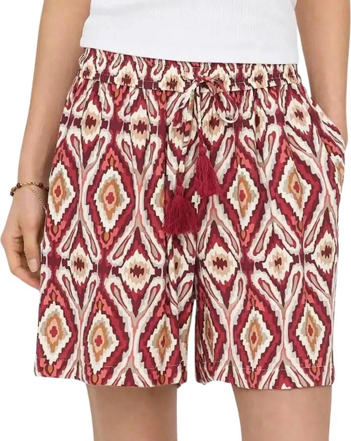Only Mikasi String Detail Shorts Dames - Foto 5