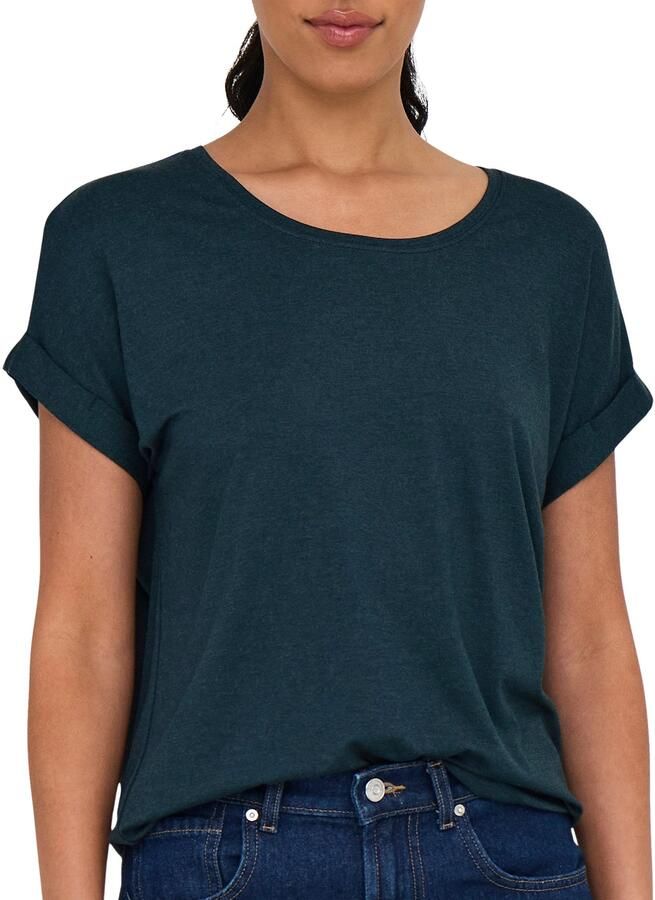 Only T-shirt ONLMOSTER – Shirt met korte mouwen en omslag en klassieke look - Foto 6