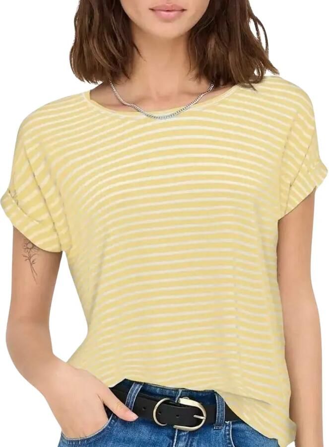 Only Regular fit T-shirt van viscosemix model 'MOSTER' - Foto 2
