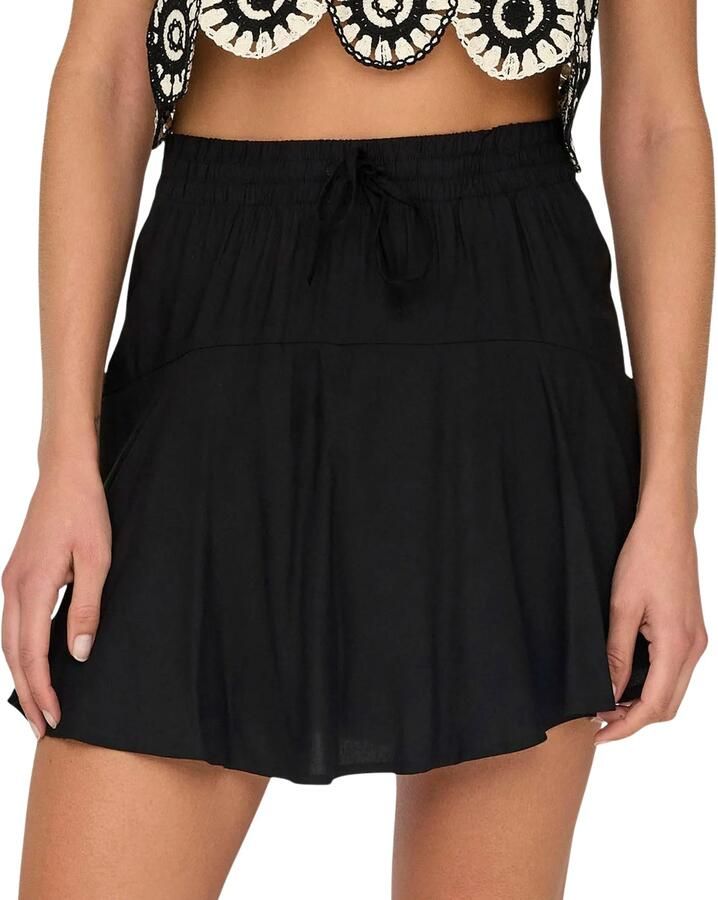 Only Minirok van viscose met elastische band model 'NALA LIFE' - Foto 4