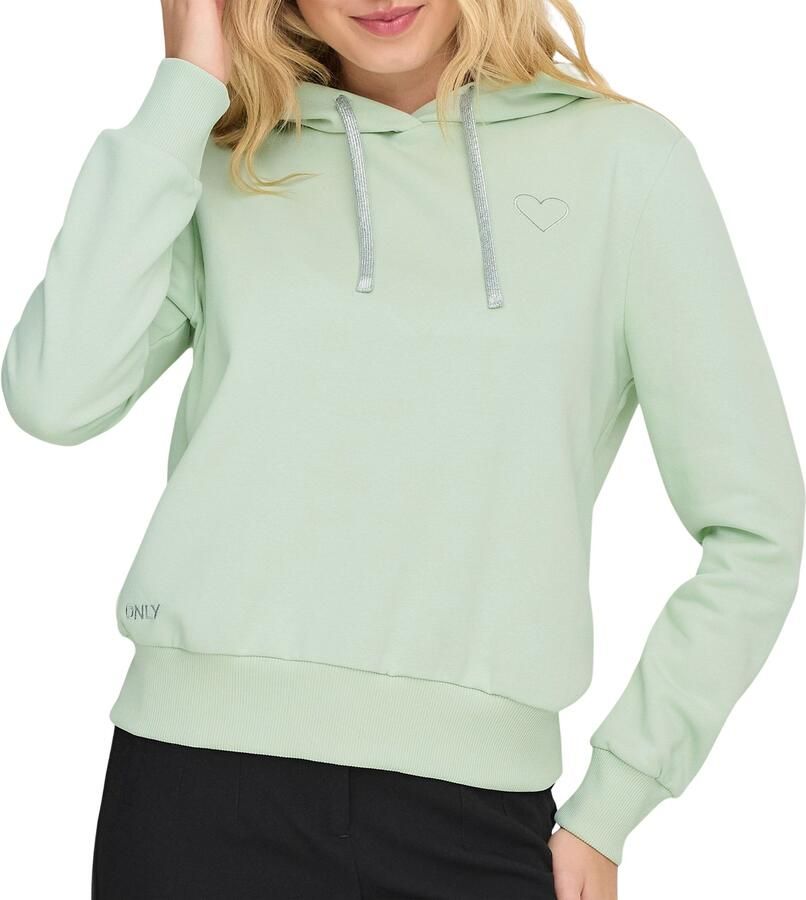 Only Noli Heart Hoodie Dames