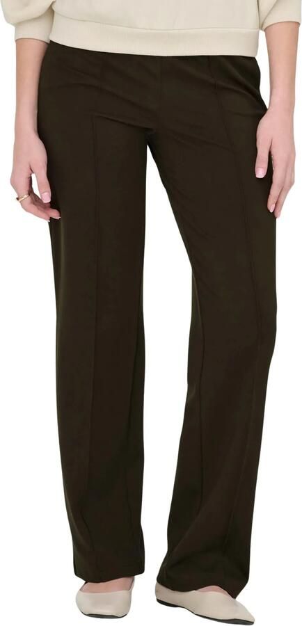 Only Wide leg stoffen broek van viscosemix model 'POPTRASH-SUKI'