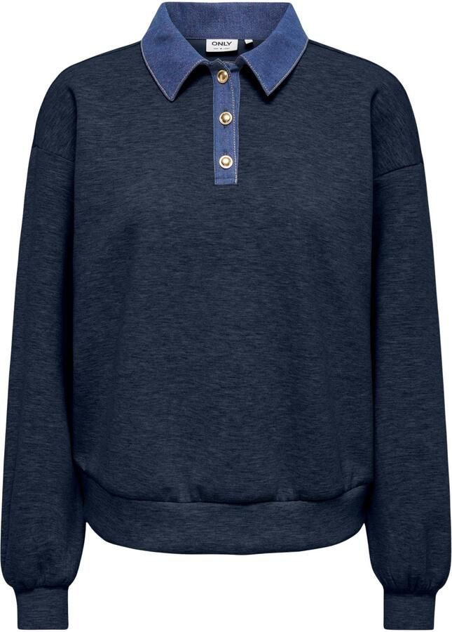 Only Scarlet Polo Mix Sweater Dames
