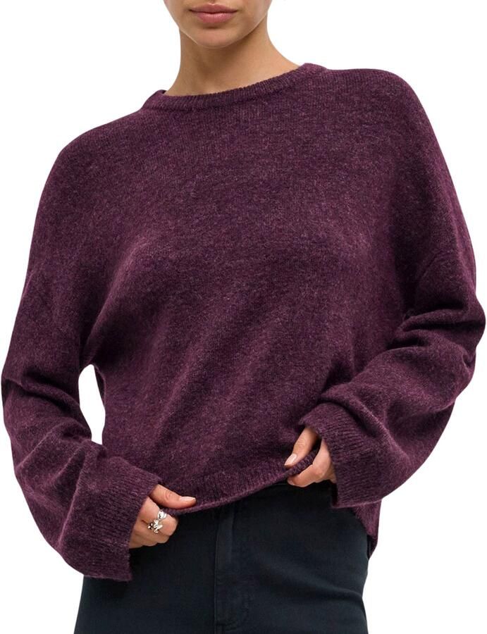 Only relaxed fit pullover met ronde hals model 'SIMONI' - Foto 4