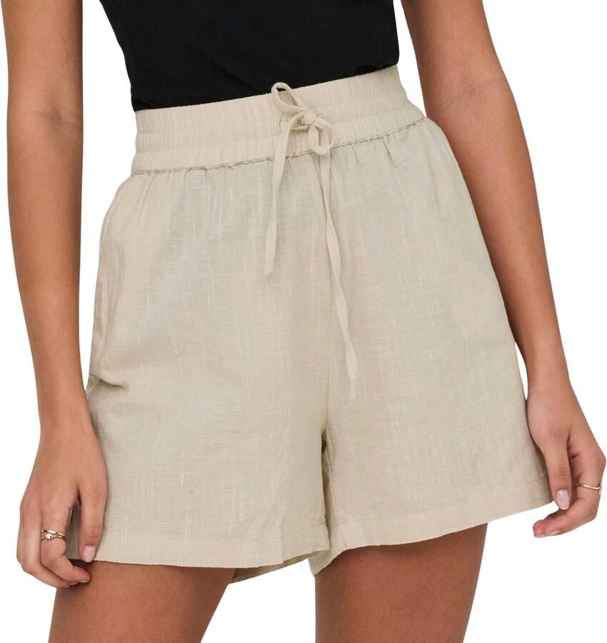 Only regular fit bermuda s van puur katoen model 'TIZANA'