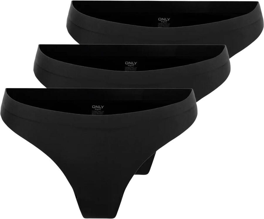 Only T-string ONLTRACY BONDED THONG NOOS 3-PK (set 3 stuks) - Foto 2