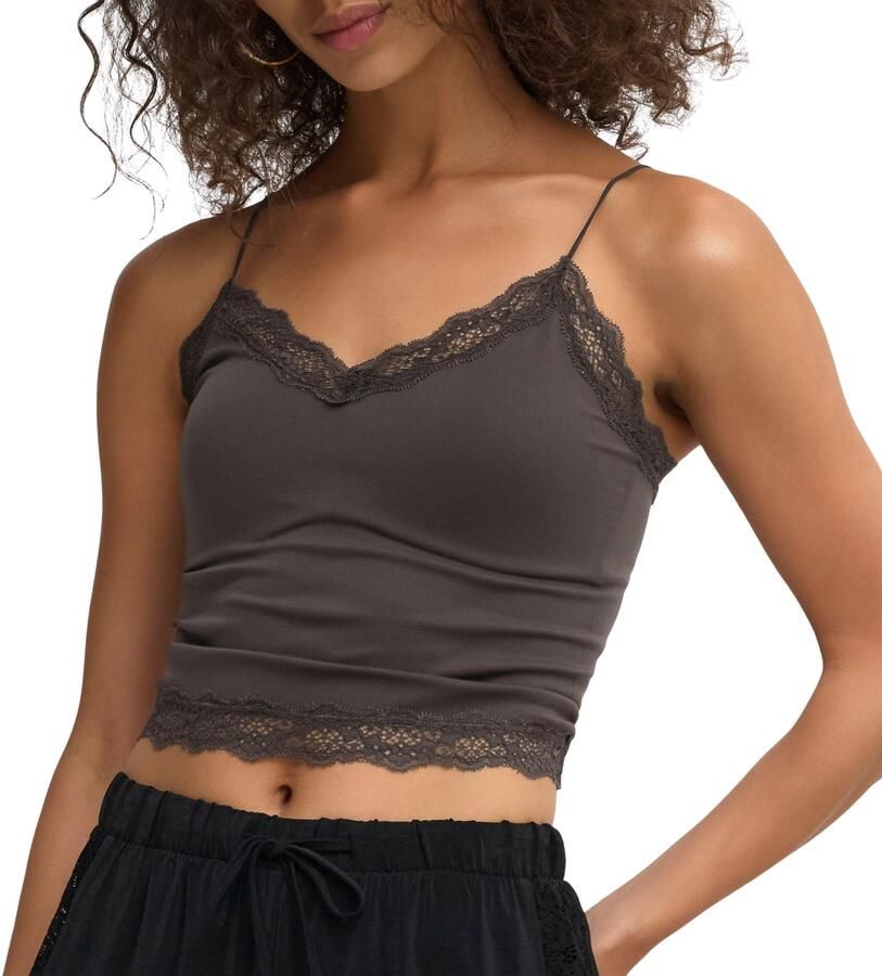 Only Vicky Lace Seamless Cropped Top Dames - Foto 4