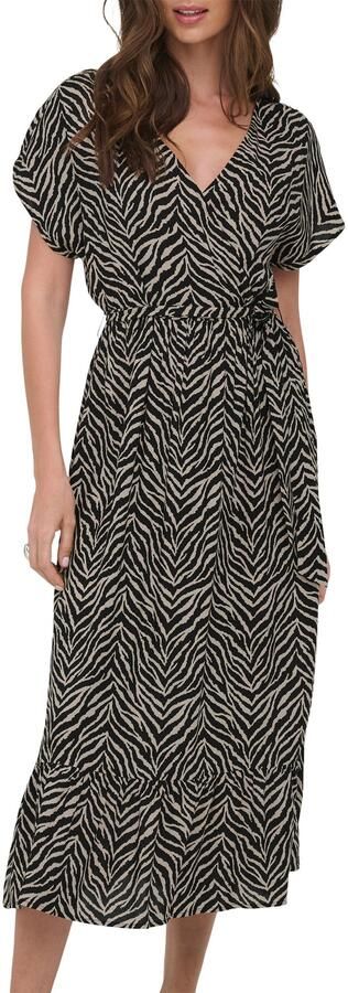 Only Onlzilla Adele Ss Long Dress Dames - Foto 5