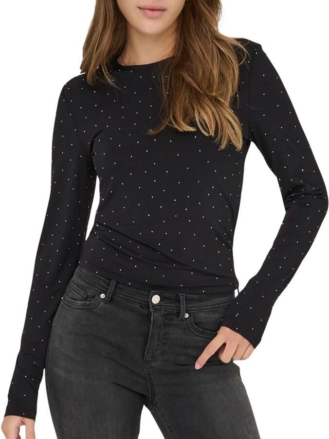 Only Shirt met lange mouwen ONLZITA L S O-NECK TOP BF JRS - Foto 5
