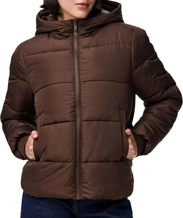 Pieces Bee Puffer Jas Dames